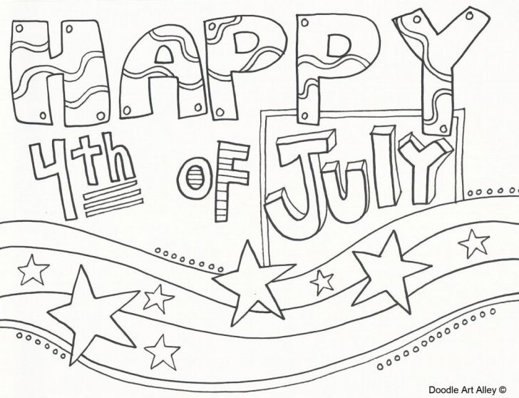 Free Printable 4Th Of July Coloring Pages