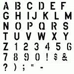 Free Printable Alphabet Stencils | View Image Design   View Stencil   Free Printable Greek Letters