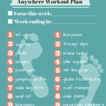 Free Printable: Am/pm Workout Plan | "veryvalerie" – Free Printable Gym Workout Plans