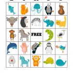 Free Printable Animal Bingo Cards For Toddlers And Preschoolers   Free Printable Bingo Cards