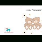 Free Printable Anniversary Cards   Free Printable Anniversary Cards