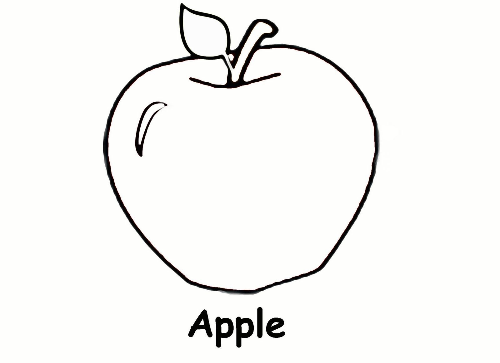 Free Printable Apple Coloring Pages For Kids | Coloring Book Pages - Free Printable Color Sheets For Preschool