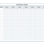 Free Printable Attendance Sheet Template … | Education | Attendance   Free Printable Attendance Forms For Teachers