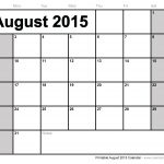Free Printable August 2015 Calendars | Sitedesignco   Free Printable August 2017