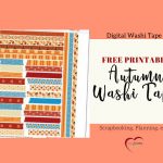 Free Printable Autumn Washi Tape – Bible Journal Love   Free Printable Autumn Paper