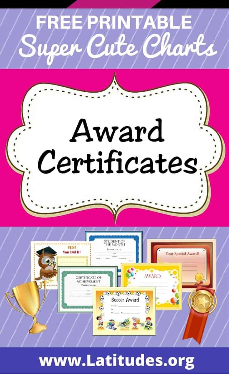 Free Printable Award Certificates For Kids | Acn Latitudes - Free Soccer Award Certificates Printable