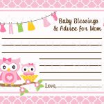 Free Printable Baby Advice Cards. Request A Custom Order And Have   Free Printable Baby Advice Cards