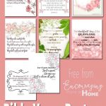 Free Printable Bible Verses To Encourage And Inspire Homeschool Moms   Free Printable Bible Verse Cards