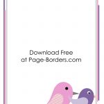 Free Printable Bird Border   Customize Online Then Download   Free Printable Page Borders