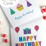 Free Printable Blank Birthday Cards | Catch My Party   Free Printable Happy Birthday Cards