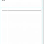 Free Printable Blank Invoice Sheet Templates Word Template Sample   Free Printable Blank Invoice Sheet