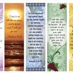 Free Printable Bookmarks With Bible Verses | Bookmarks | Printable   Free Printable Bible Bookmarks Templates