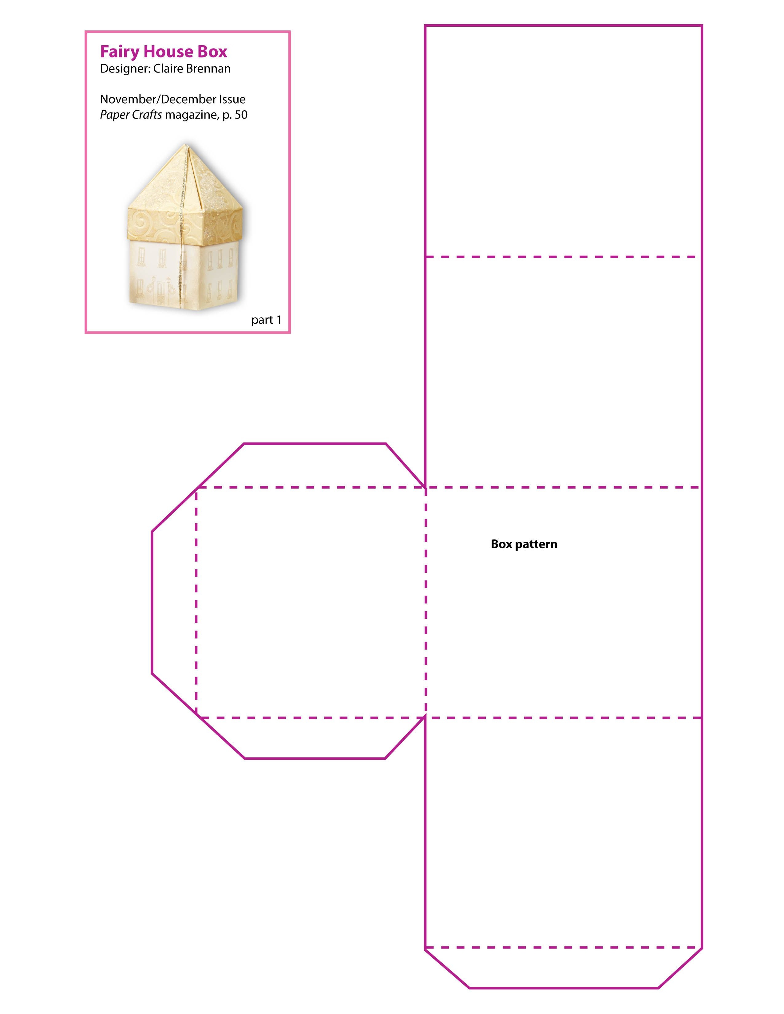 Download Box Pattern Printable: A Comprehensive Guide to Box Making