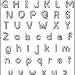 Free Printable Bubble Letter Alphabet Stencils | Crafts | Alphabet   Free Printable Bubble Letters Font