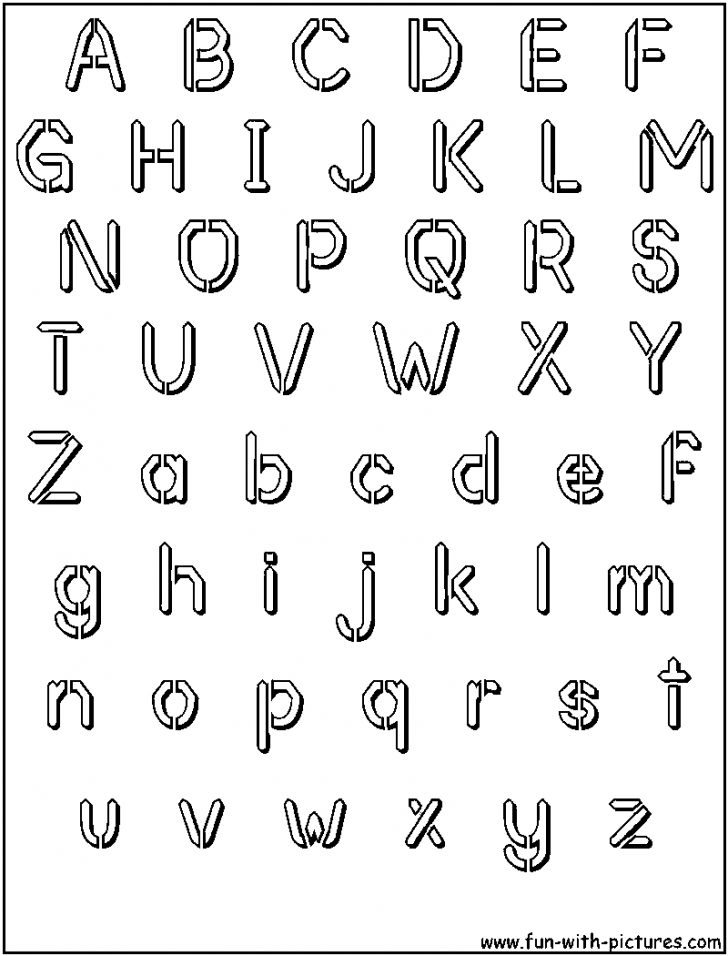 Free Printable Bubble Letters Font