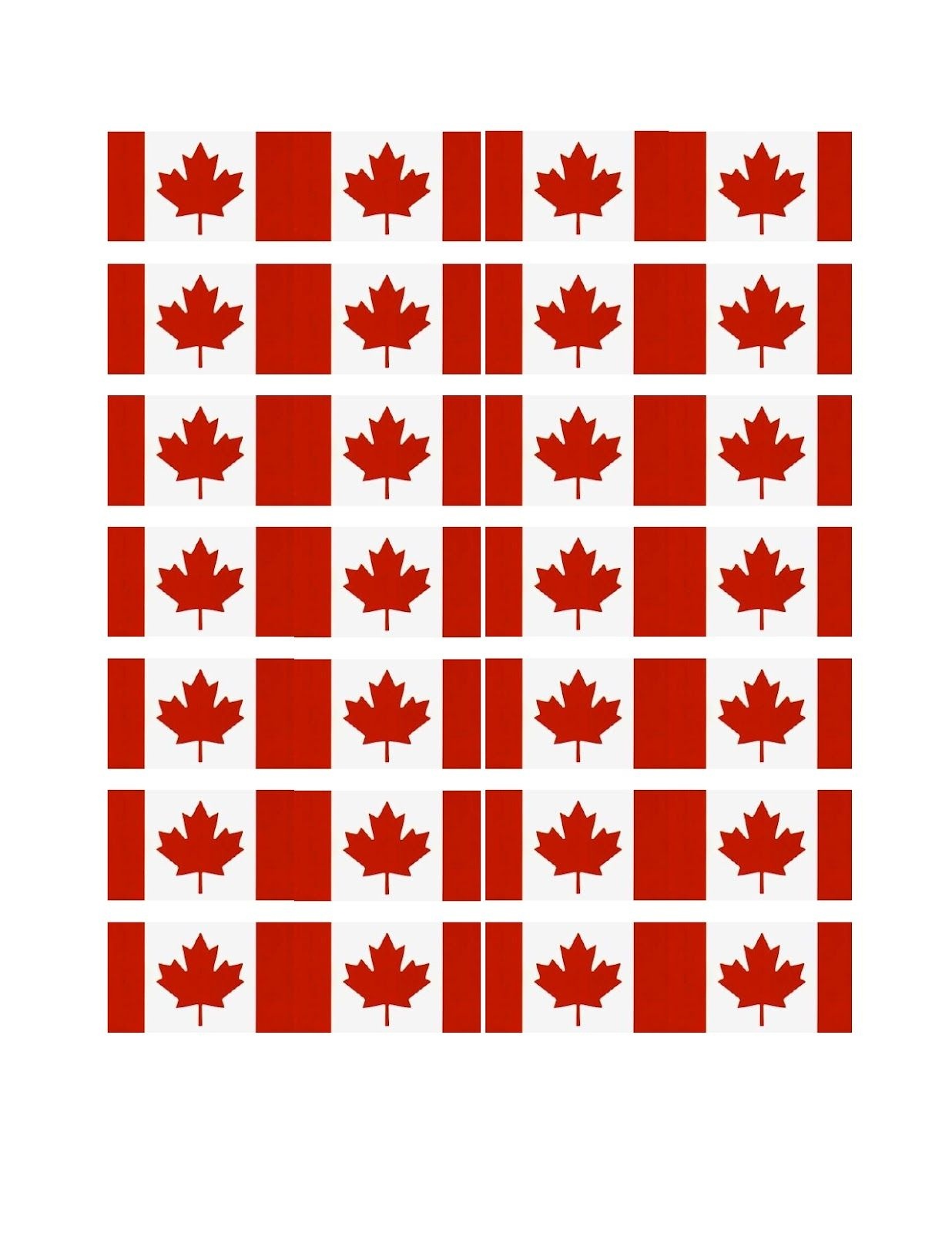 Free Printable Canada Cupcake Flags | Spring &amp;amp; Summer Holidays - Cupcake Flags Printable Free