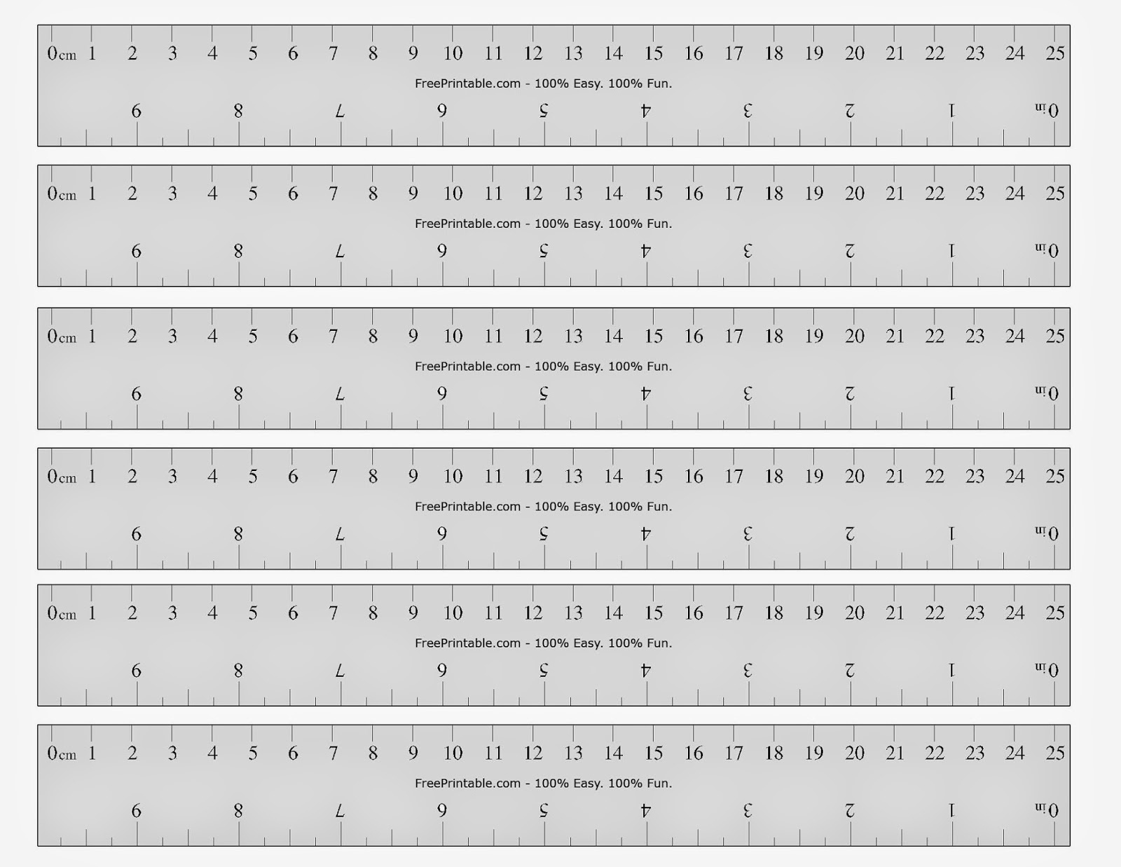 Free Printable Cards 2019: Free Printable Ruler - Free Printable Ruler