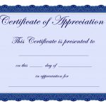 Free Printable Certificates Certificate Of Appreciation Certificate   Free Printable Certificates For Students