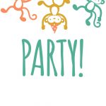 Free Printable Childrens Party Invitation | Free Printables | Free   Free Printable Toddler Birthday Invitations