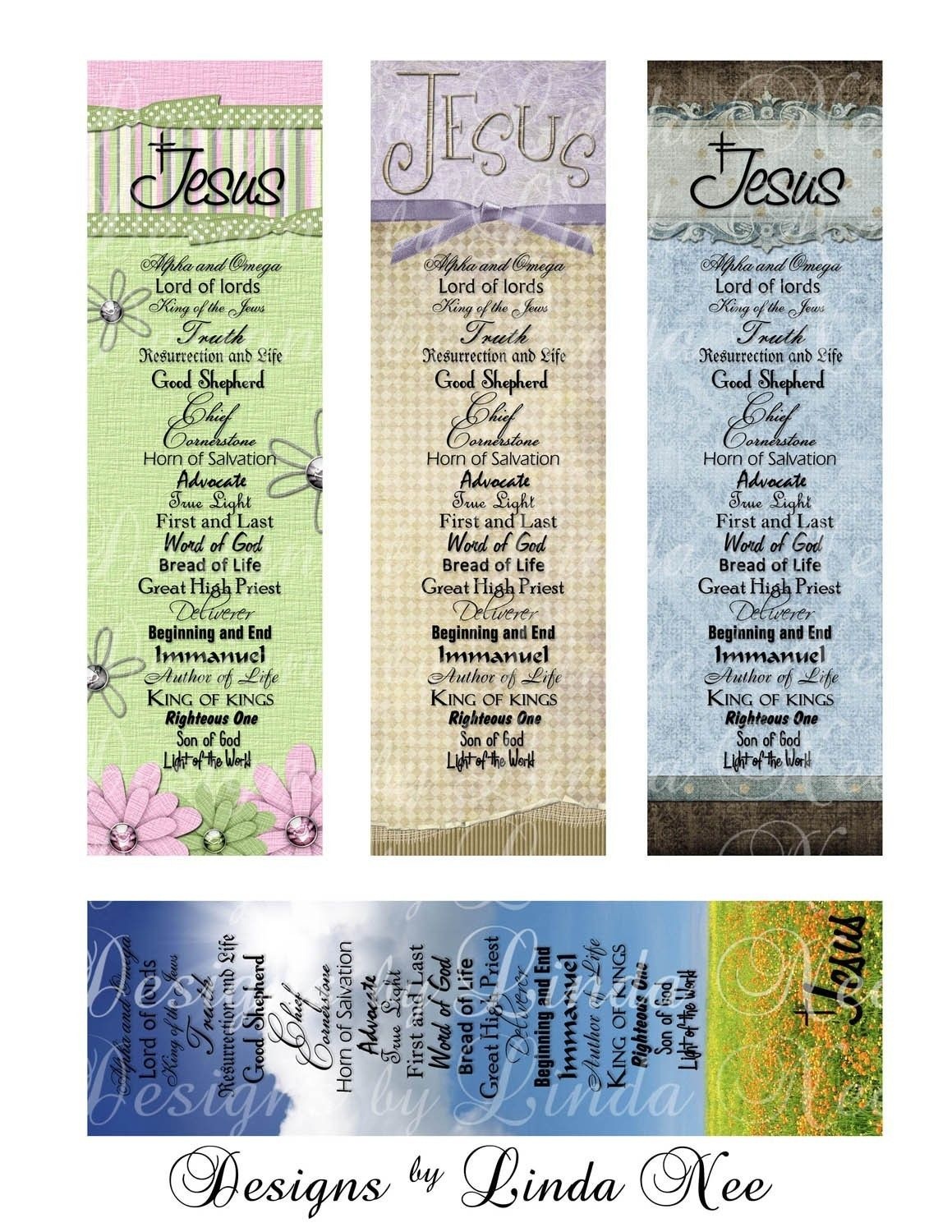 Free Printable Bible Bookmarks Templates Free Printable