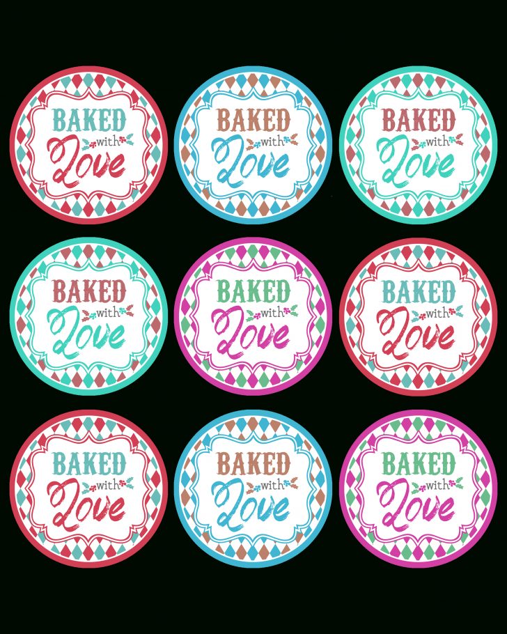 Free Printable Baking Labels
