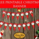 Free Printable Christmas Banner | Kreatívságok   Free Printable Christmas Banner