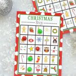Free Printable Christmas Bingo Game – Fun Squared   Christmas Bingo Game Printable Free