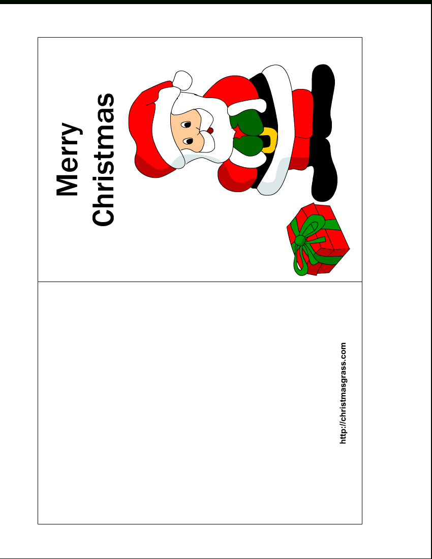 Free Printable Christmas Cards | Free Printable Christmas Card With - Free Printable Christmas Cards