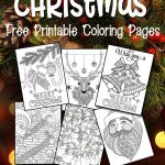 Free Printable Christmas Coloring Pages • Comfy Christmas   Free Printable Christmas Coloring Pages And Activities