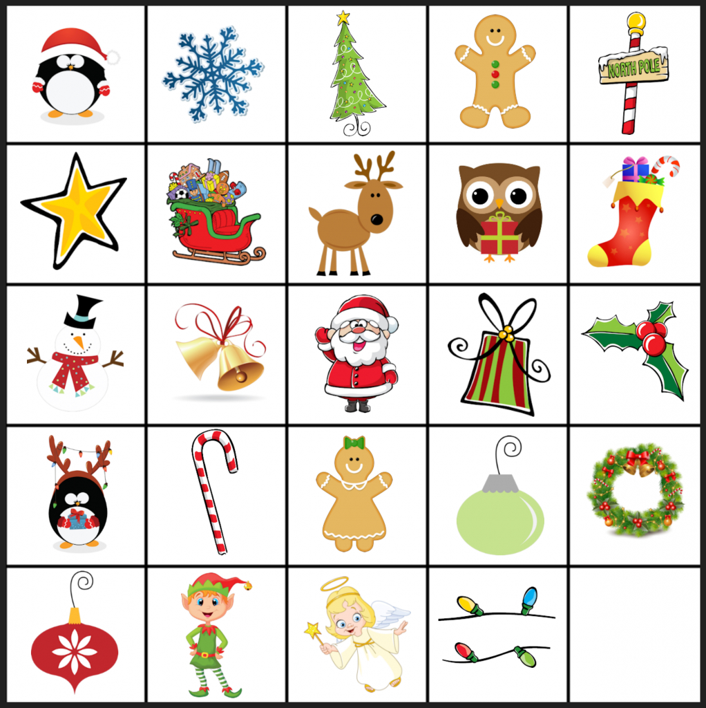 Free Printable Christmas Games: Christmas Matching Game In Christmas - Free Printable Matching Cards