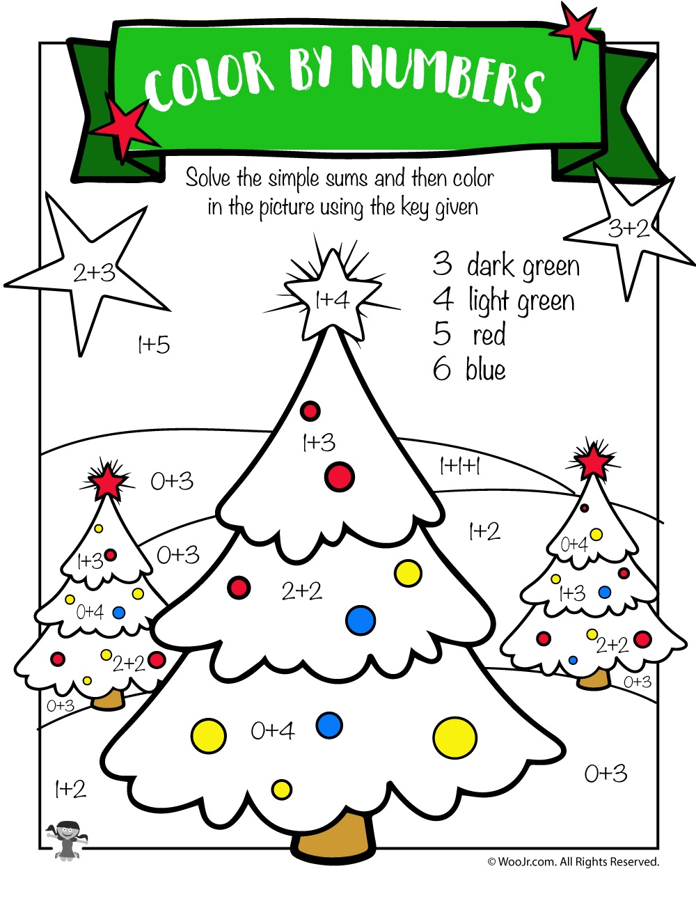 Free Printable Christmas Math Worksheets: Pre K, 1St Grade &amp;amp; 2Nd - Free Printable Christmas Worksheets For Third Grade