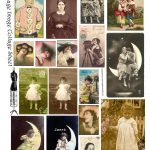 Free Printable Collage Sheets |  Free Vintage Digital Stamps   Free Printable Picture Collage