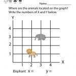 Free Printable Coordinate Graph Worksheet For Kindergarten   Free Printable Coordinate Graphing Worksheets