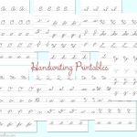 Free Printable Cursive Writing Practice Free Practice Cursive   Free Printable Handwriting Worksheets