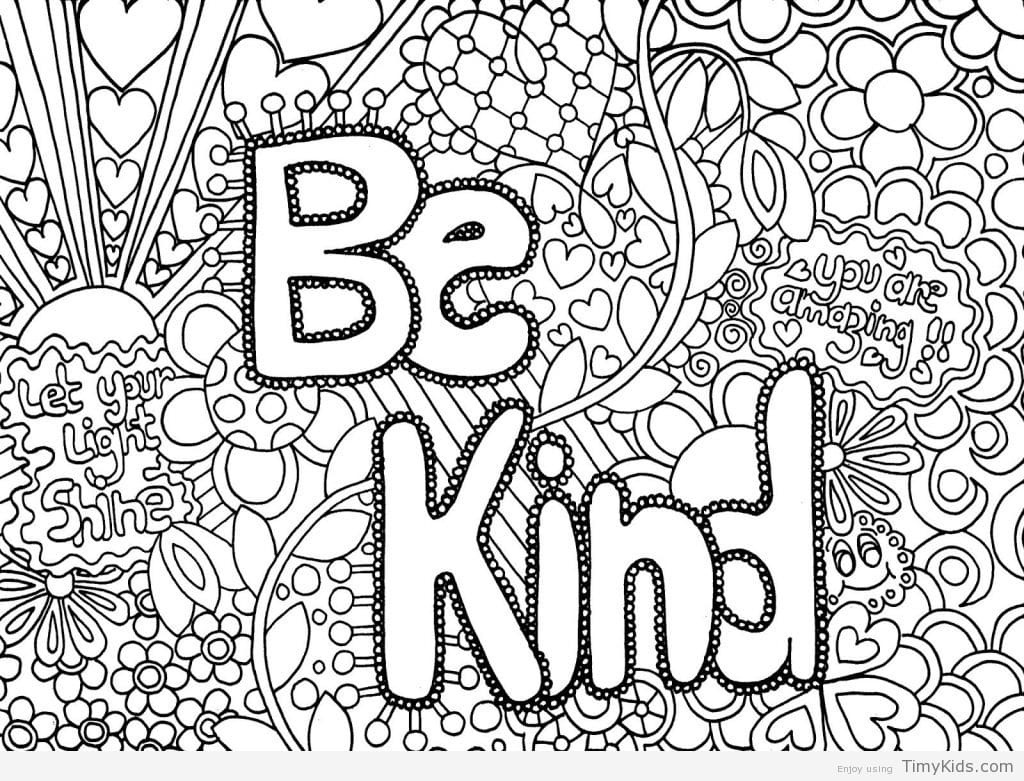 Free Printable Cute Coloring Pages For Girls - Quotes That Connect - Free Printable Coloring Pages For Girls