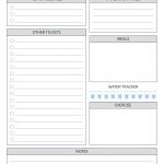 Free Printable Daily Plan With To Do List & Important Times Pdf Download   Free Printable To Do List Pdf