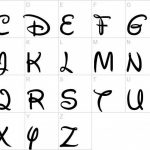 Free Printable Disney Alphabet Letters   Alphabet Image And Picture   Free Printable Disney Alphabet Letters