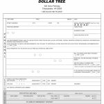 Free Printable Dollar Tree Job Application Form   Free Printable Taco Bell Application