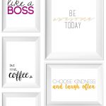 Free Printable Download: 10 Home Office Prints | Vitamix | Office   Free Printable Quotes For Office