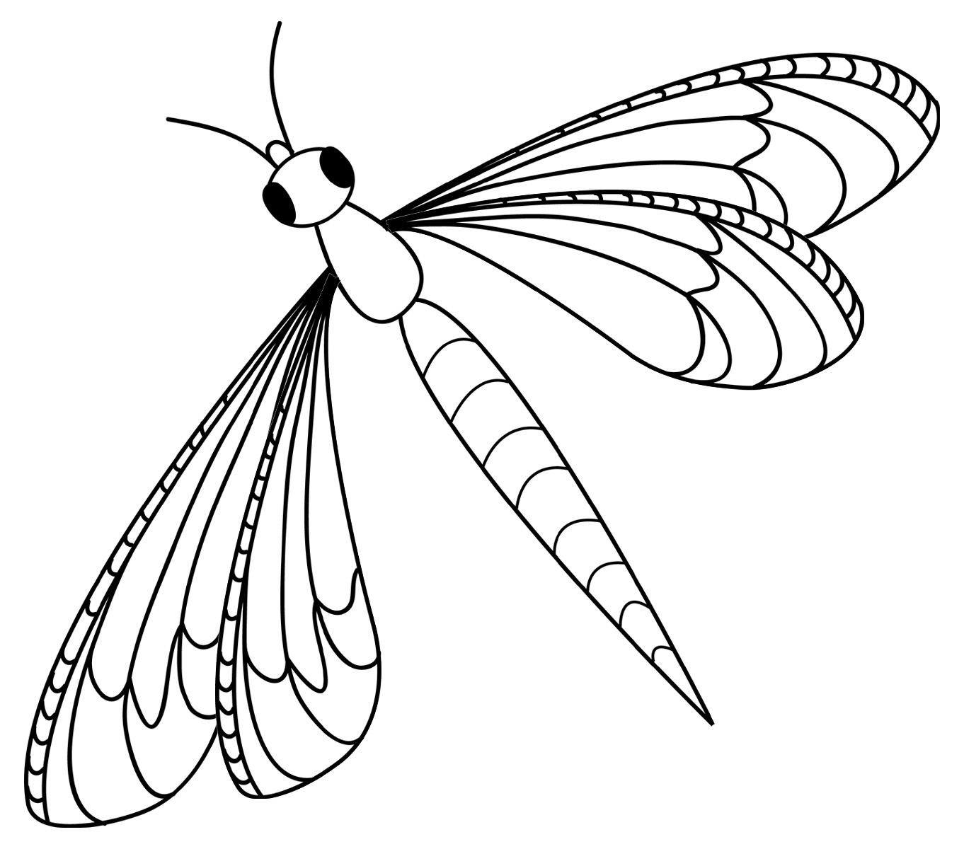 Free Printable Dragonfly Coloring Pages For Kids - Free Printable Pictures Of Dragonflies