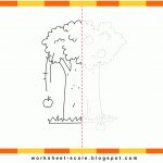 Free Printable Drawing Worksheets For Kids: Apple Tree Worksheet   Free Printable Drawing Worksheets