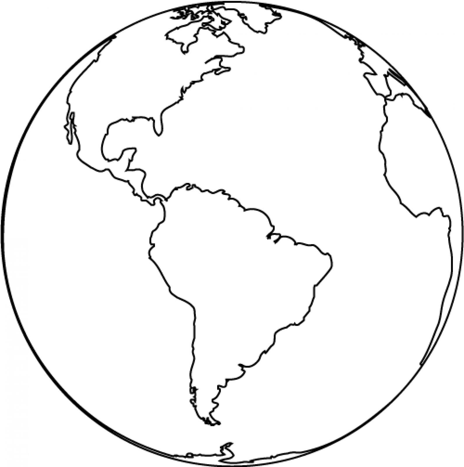 Free Printable Earth Coloring Pages For Kids - Free Printable Earth Pictures