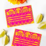Free Printable & Editable Papel Picado Mexican Wedding Invitation   Free Printable Fiesta Invitations