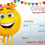 Free Printable Emoji Invitation Template | Blake | Emoji Invitations   Emoji Invitations Printable Free