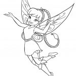 Free Printable Fairy Coloring Pages For Kids | Coloring Therapy   Free Printable Fairy Coloring Pictures