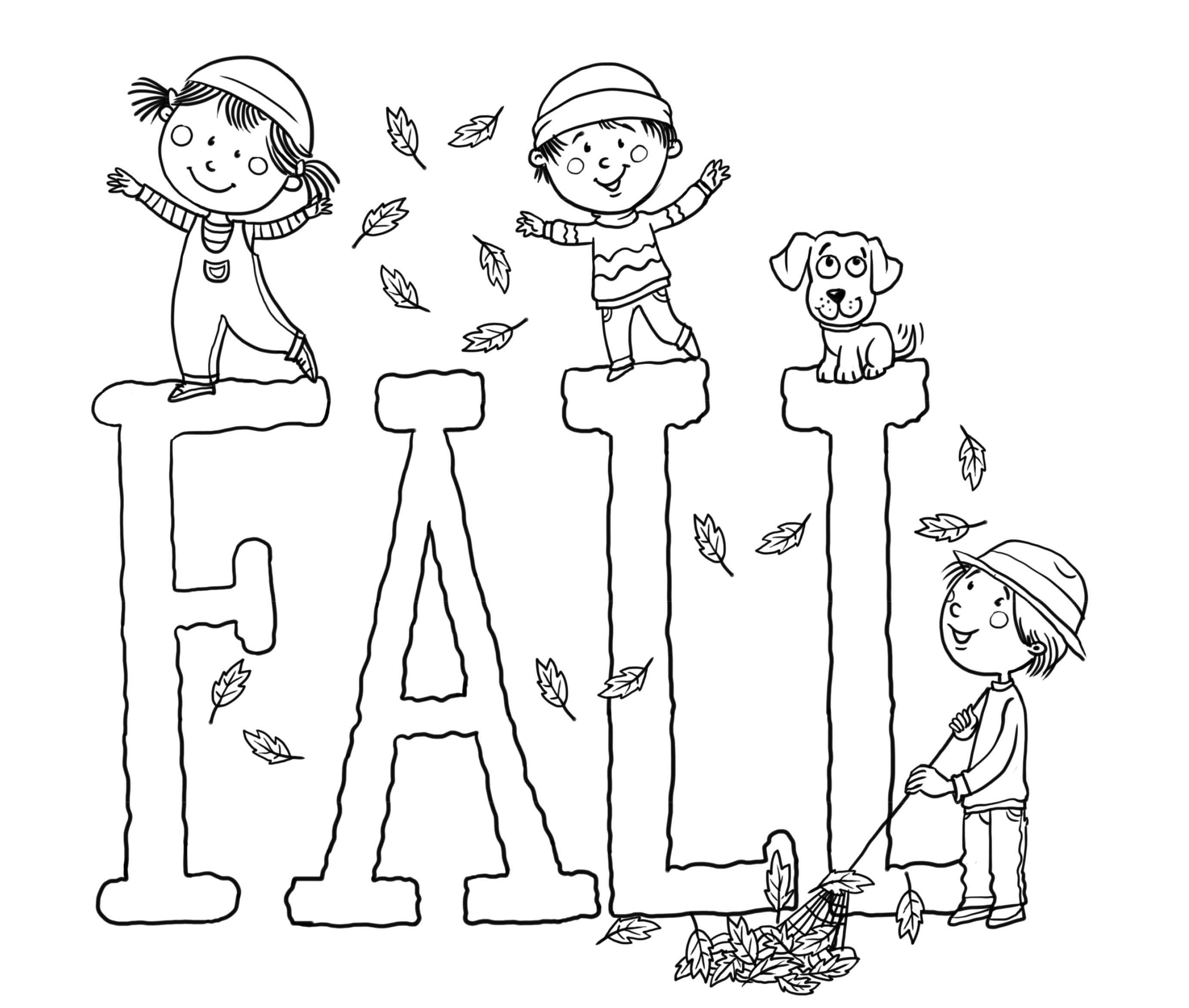 Free Printable Fall Coloring Pages For Kids - Best Coloring Pages - Free Printable Fall Coloring Pages