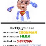 Free Printable Father's Day Super Hero Poem To Give Daddy From The   Free Printable Fathers Day Poems For Preschoolers