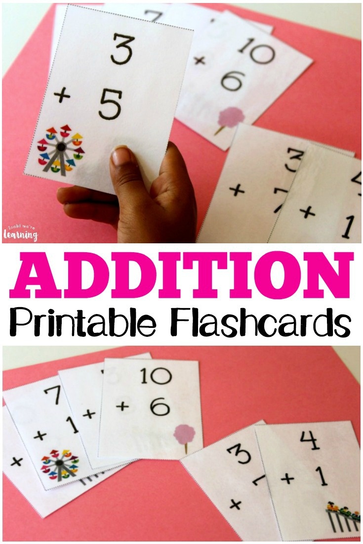 Free Printable Addition Flash Cards Free Printable