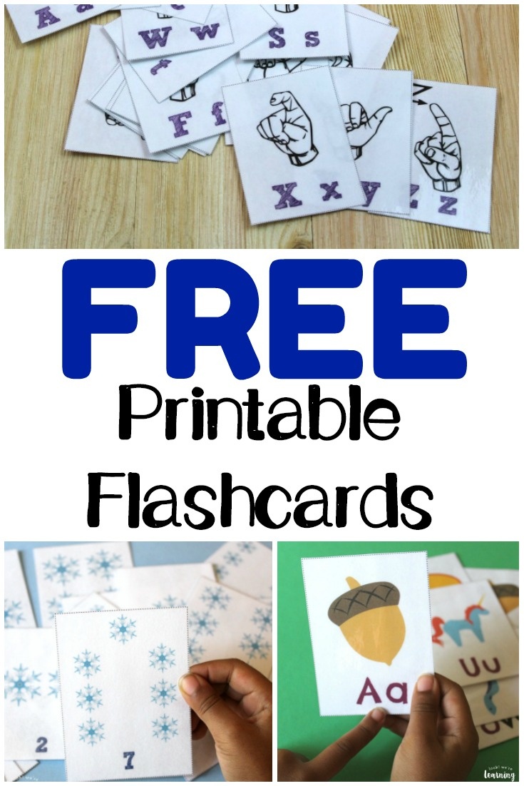 Free Printable Flashcards - Look! We&amp;#039;re Learning! - Free Printable Flashcards For Toddlers