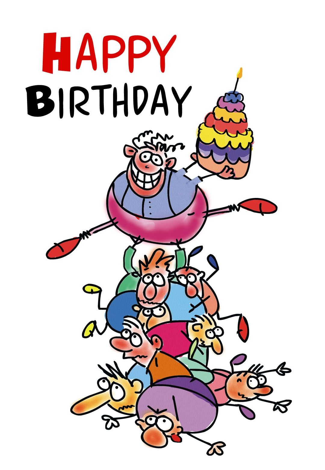 Free Printable Funny Birthday Greeting Card | Gifts To Make | Free - Free Funny Printable Cards